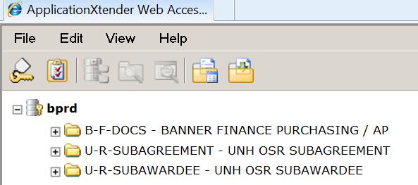 Then click on U-R-Subagreement-UNH OSR Subagreement This will bring you to the screen