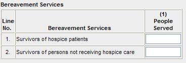 Section 6 - Hospice Services Lines