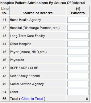 Section 7 - Hospice Patient