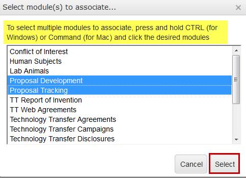 Step 3: Select module(s) from the drop down list. Step 4: Setup your delegate access permissions for a selected module and save the settings once you complete the section.