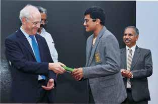 CV RAMAN STUDENT CREATES TWO NEW NATIONAL RECORDS Two National Records : The Youngest Student in past 17 years - to win gold medal in Indian National Physics Olympaid (INPhO) & to Represent India in