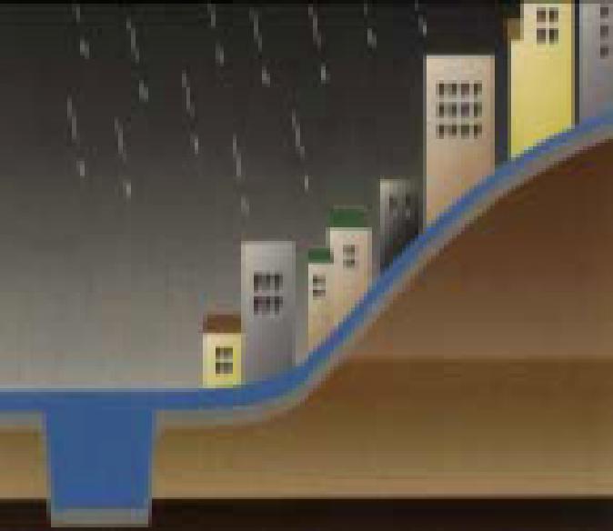 Biasanya banjir kilat akan melanda di kawasan tanah rendah atau hilir sungai yang dirujuk sebagai dataran banjir.