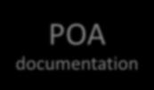 POA documentation 2017