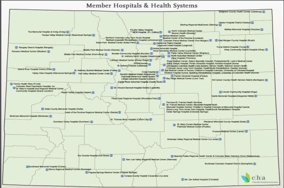 Statewide Approach Participating Hospitals 7 Hospital Types 5 critical access 2 general