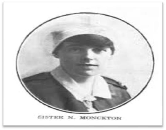 Nonie s Attestation Paper of Persons Enlisted for Service Abroad, signed when joining AANS on 16 th September 1916, shows she was 25 years old and her rank was as a Sister.