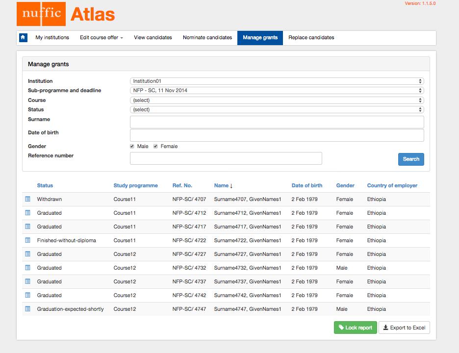 If you made changes that are not in accordance with the rules for OKP, Atlas will give you a warning with