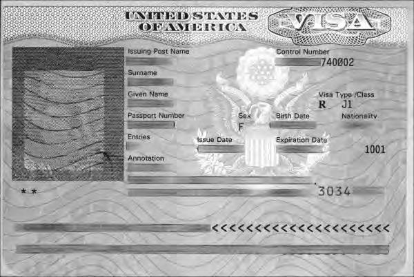 Part II: Preparing to Leave for the United States Use this passport when applying for your J-1 visa and when traveling to and from the United States.