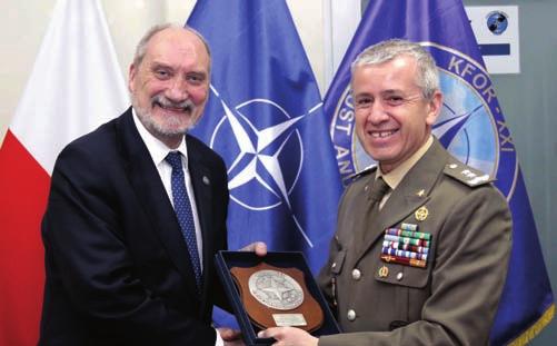 expressed his gratitude for the valuable and professional contribution of Greek contingent in KFOR.