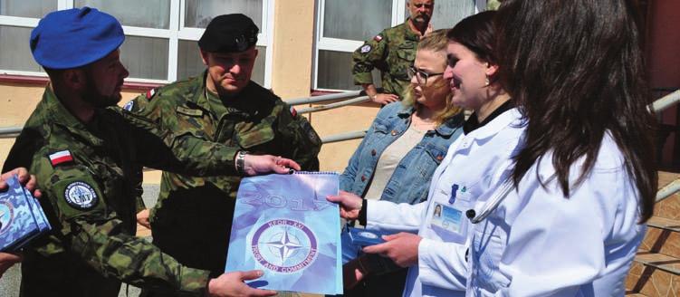 LMT KFOR PROVIDES MEDICAL HELP ON WHITE SATURDAY KFOR Soldiers from Liaison and Monitoring Team (LMT) K22 in Hani i Elezit municipality in Palivodenica/Paldenice, continued with the ongoing KFOR