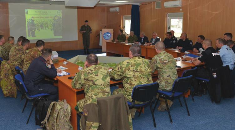 KFOR EXERCISE EXERCISE SILVER SABRE 2017-1 A NEW CHAPTER From 03 to 13 April, Exercise Silver Sabre 2017-1 was conducted for KFOR Units along with Kosovo Police, European Union Rule of Law in Kosovo,