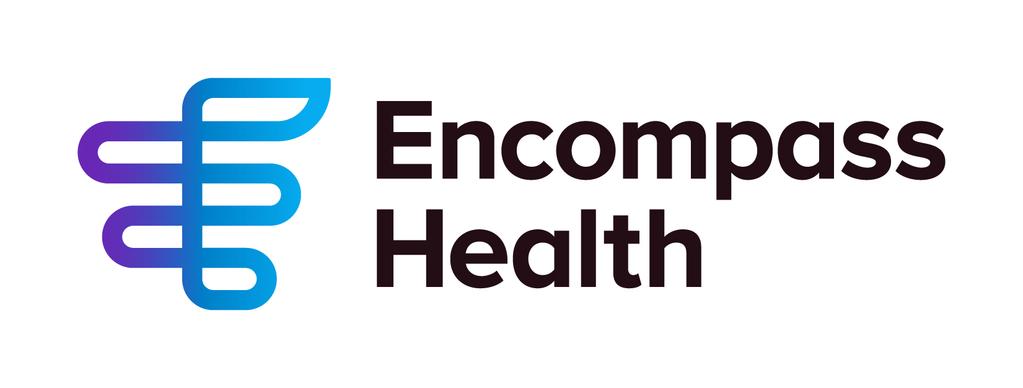 Rebranding and Name Change u Both business segments inpatient rehabilitation and home health and hospice will fully transition to the Encompass Health branding by the end of the first quarter of 2019.