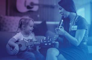 Music Therapy - Sophie s Place Music therapy can take place individually in patient rooms or in the dedicated music