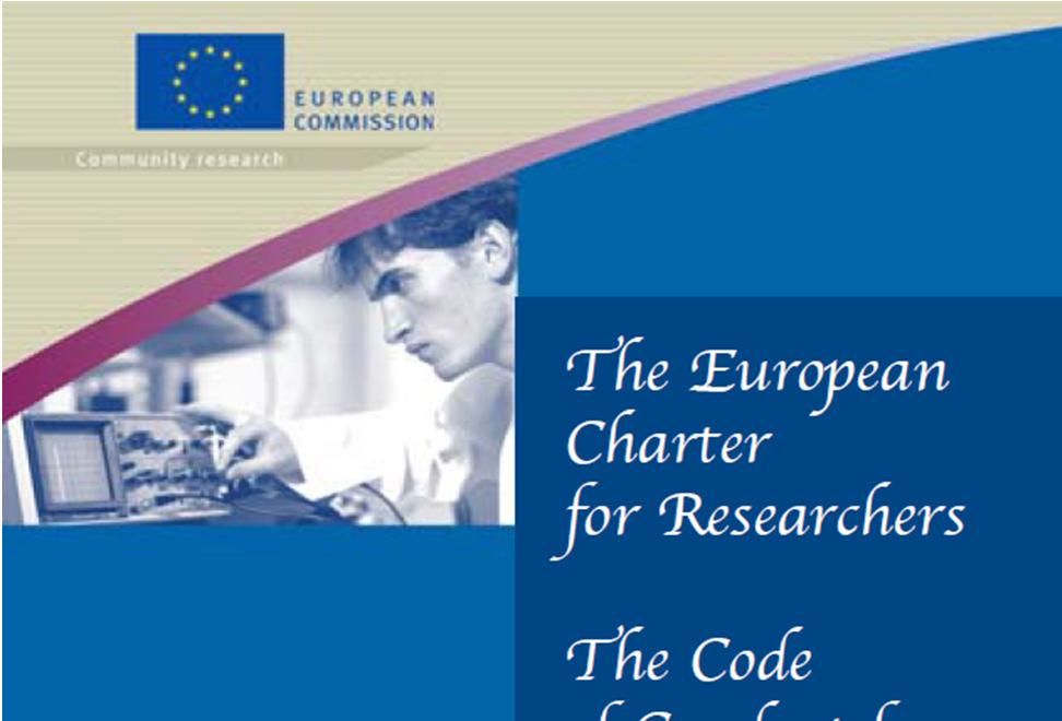 Charter & Code 40 principles Charter: framework