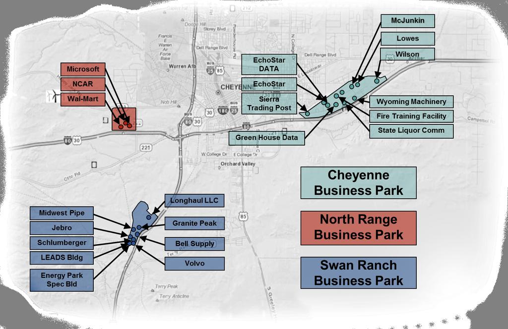 CHEYENNE LEADS REPORT 1: INDUSTRY OPPORTUNITY ANALYSIS Industrial Sites and Real Estate Appropriate industrial sites, zoning, and buildings for growing industries are another critical factor in