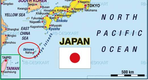 mid-june 1945. Okinawa is only 340 miles from mainland Japan The U.S. had 138, 000 troops in the initial assault force.