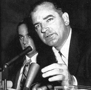 Joe McCarthy 1908 1957 Senator from Wisconsin Claimed in 1950 to have a secret list of members of the Communist Party and members of a spy ring within the US