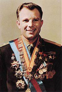 Yuri Gagarin 1934 1968 Soviet cosmonaut who became the first man in space in April of 1961 Declared a Hero of the Soviet Union, he was never allowed to return to