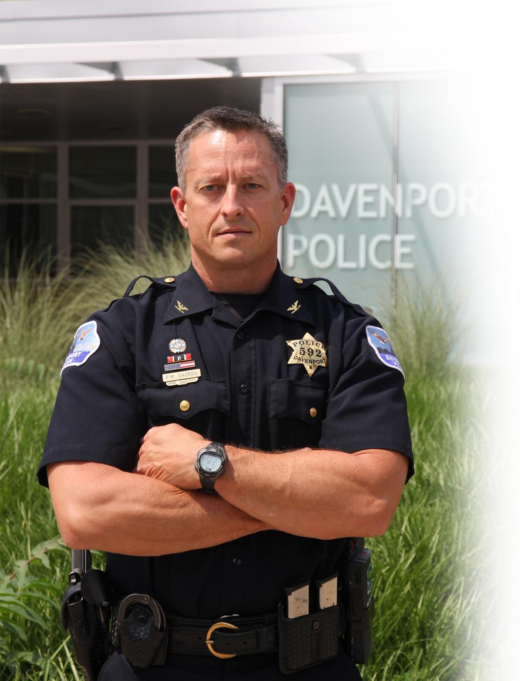 MESSAGE FROM THE CHIEF The Davenport Police Department is pleased to present our 2015 Annual Report.