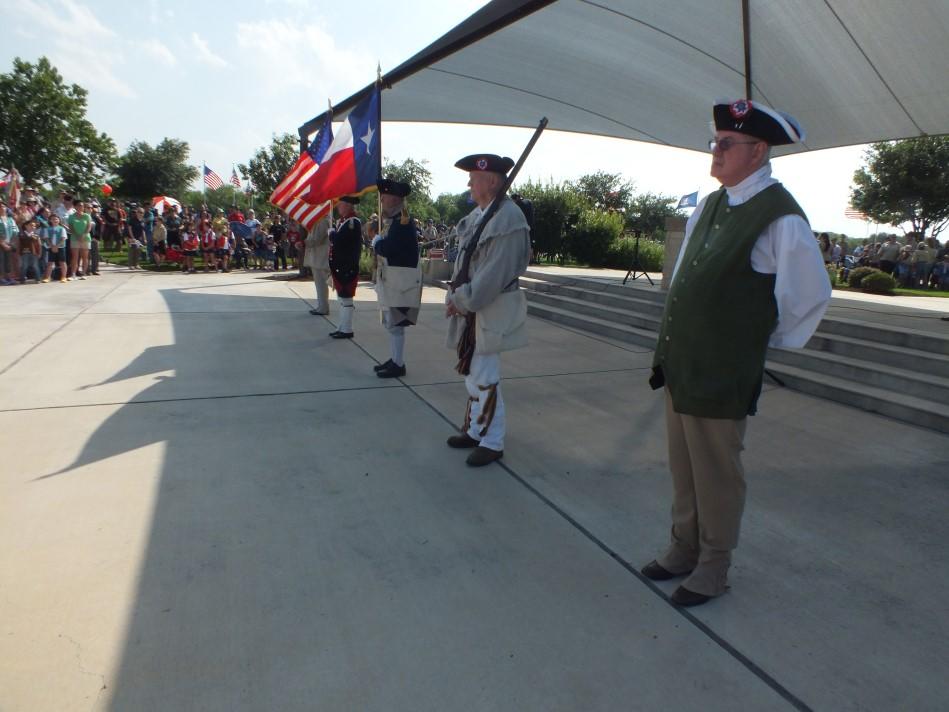 The San Antonio Compatriot Page 3 May-Jun 2017 CHAPTER CELEBRATES MEMORIAL DAY WITH AREA SCOUTS On May 26th our Chapter participated in the Opening Ceremony of the Area Council Scouts Annual Flag
