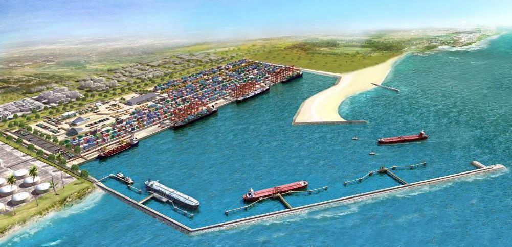 Financiers Lekki Port Nigeria A new state of the art port capable of handling up to 2.