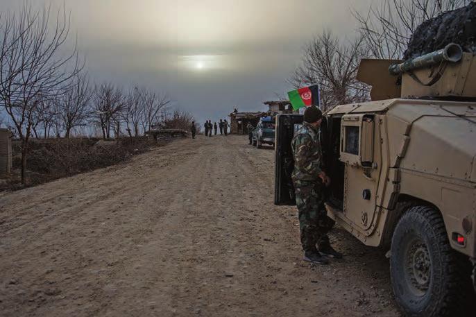 SECURITY Afghan commandos conducted offensive operations in Kunduz Province in December.