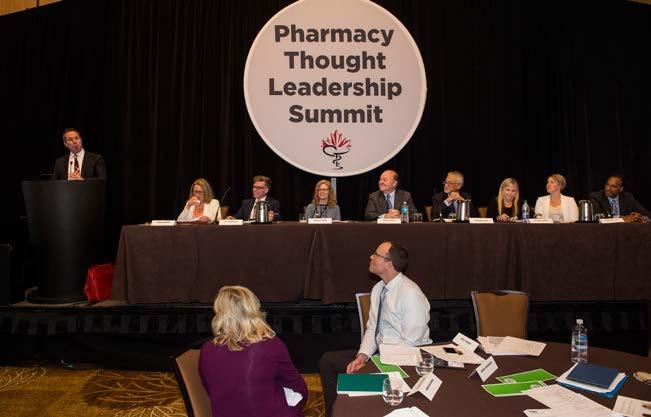 Introduction The Pharmacy Thought Leadership Initiative Summit, convened by CPhA on June 23 24, 2016, provided an opportunity for 106 pharmacy leaders from across Canada to discuss the barriers that