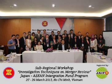 on Promotion of Cross-border Enforcement in ASEAN Region (11-13 th, January 2017, Japan)* The Regional Workshop on