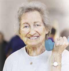 Fitness for seniors FoReveR Young: senior Fit helps me to stay limber and improves my balance and the social benefits are another plus.