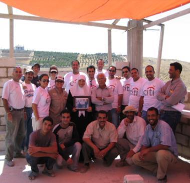 BUILDING COMMUNITIES Citi is actively engaged in communities in Jordan.
