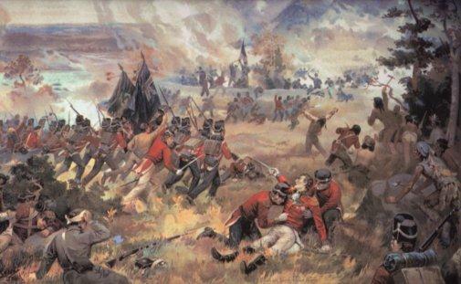 The Americans launched their last 1812 invasion of Canada in October.