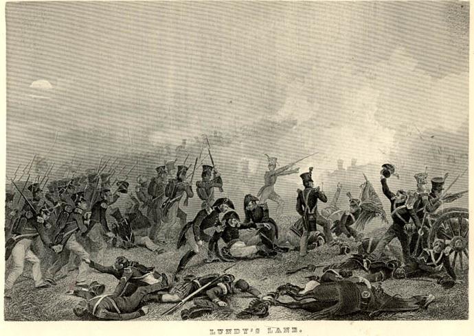 At the Battle of Lundy's Lane in Canada in July 1814, the last