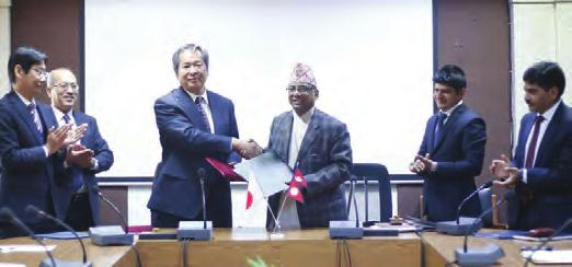 Masashi OGAWA, Ambassador of Japan to Nepal and Mr.