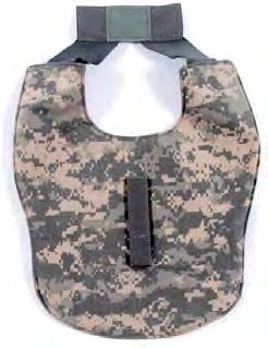 The deltoid protector assembly for the DAPS is interchangeable with the deltoid protector assembly for the IOTV and