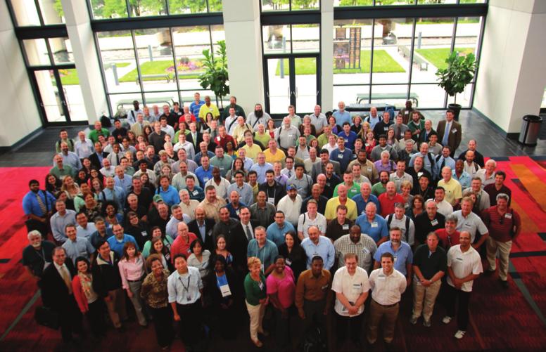 Members of the VA s healthcare technology management team pose for a photo at the AAMI 2012 Conference & Expo in Charlotte, NC.