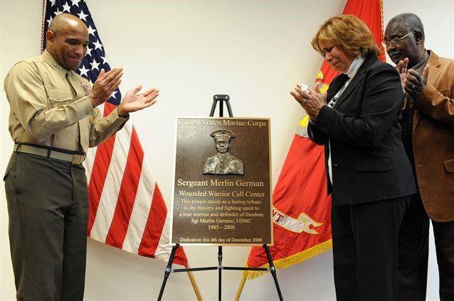Merlin German 9 WWR named its call center in honor of Sgt.