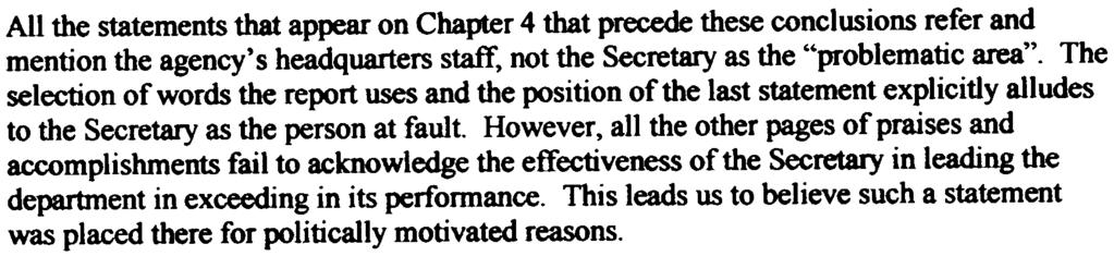 In September 2001, the Secretary of the Department of Elder Affairs resigned, and.