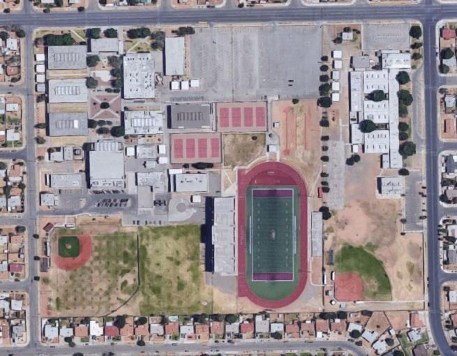 Andress High School New: 8,000 GSF Field House New: 38,000 GSF Fine Arts Reno:
