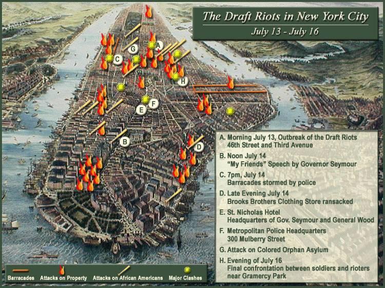 New York Draft Riots (1863) Conscription Act (Mar