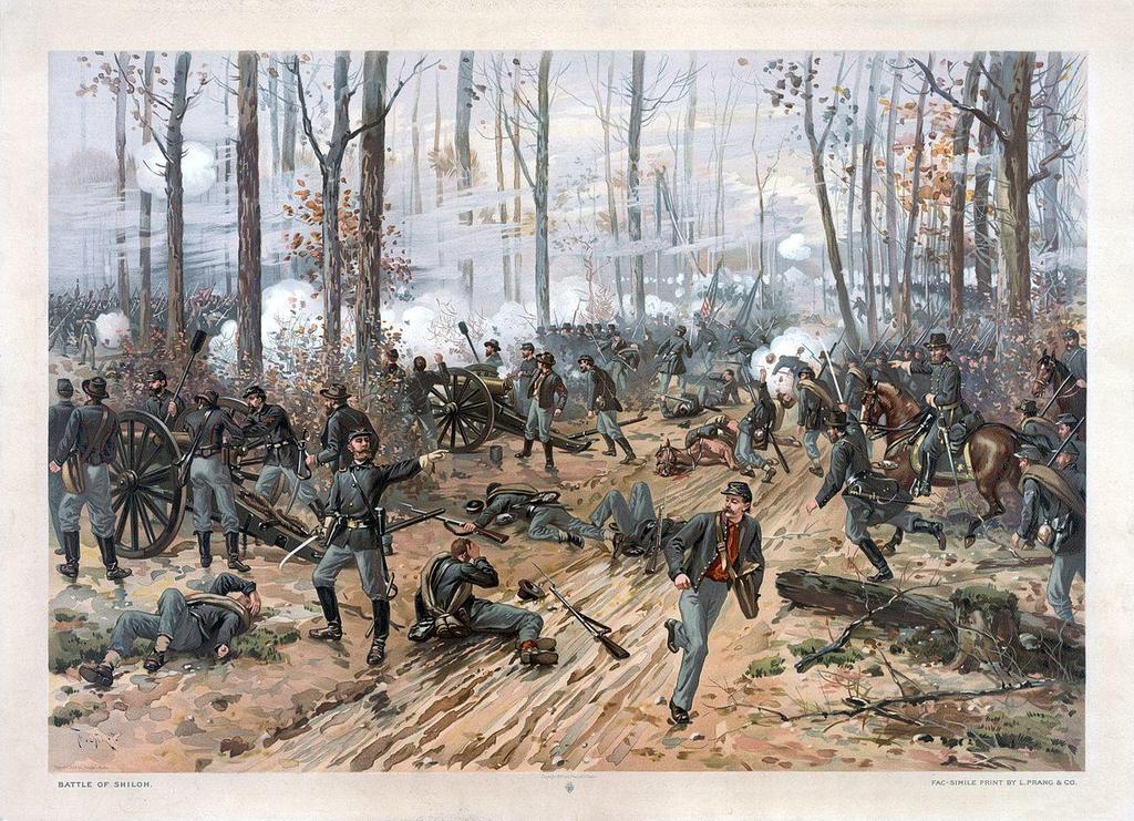 Battle of Shiloh America s introduction to the total warfare of the rest of the Civil War Bloodiest battle of the Civil War - More Americans fell in 2 days here