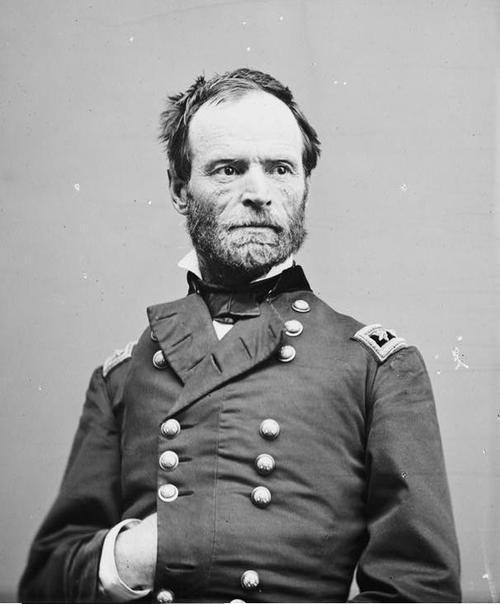 WILLIAM TECUMSEH SHERMAN "Until we can repopulate Georgia, it is useless to occupy it: but the utter destruction of its roads, houses and people will cripple