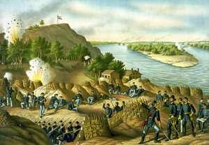 The Battle of Vicksburg US Grant drove his army South down the Mississippi,