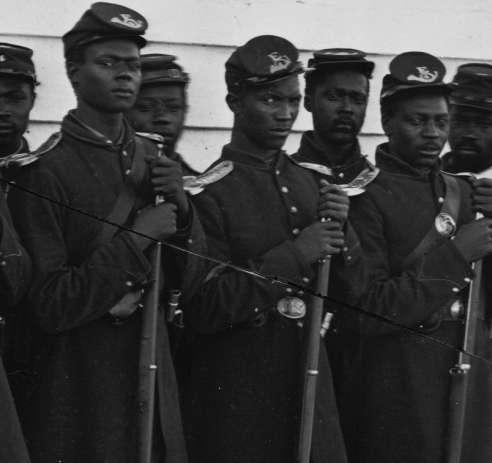 The Impact of Black Troops Once let the black man get upon his person the brass letters, U.S.