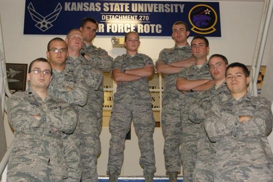 AS-400 Class (left to right): David H., Tyler L., Benjamin B., Justin R., Kathryn B., Matthew H., Christopher S., Joseph M., and Jesse F. Not pictured is Logan L. on term abroad.