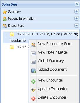 If you would like to add your patient s vitals from the encounter form, you will first need to open the encounter form.