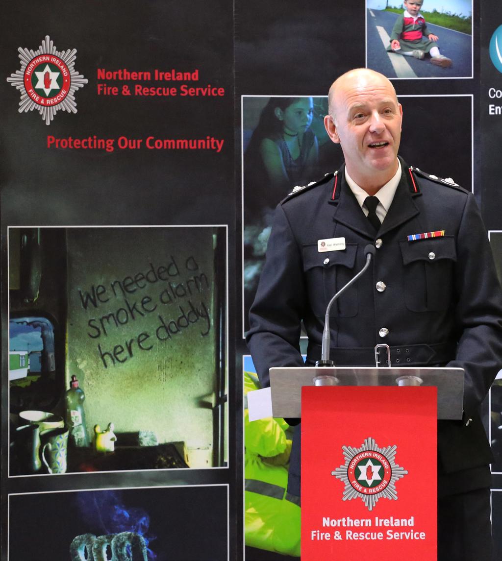 Foreword ACO Alan Walmsley As the Director of Community Protection for Northern Ireland Fire & Rescue Service (NIFRS), it gives me great pleasure to introduce our People at Risk Strategy (2016 21).