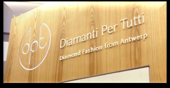 Success story: Diamanti per Tutti Unique jewellery designs, 18K gold plated sterling silver, hand-set with real diamonds From Antwerp, with