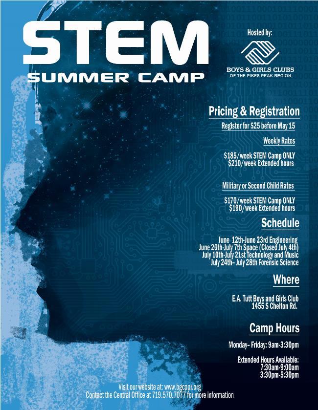 STEM SUMMER CAMP (FLYER) **This e-mail is for informational purposes only.