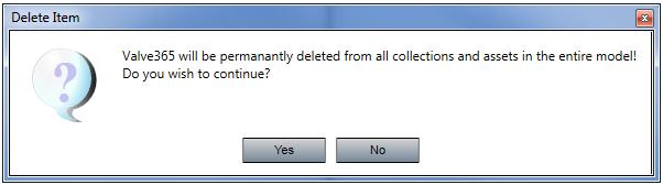 Figure 21 - Delete Work Request A confirmation to delete the selected work request will pop up. Click Yes to continue or No to cancel.