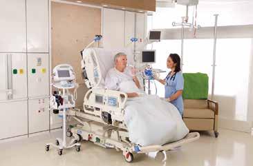This year Hill-Rom introduced the next generation of its bariatric portfolio, centered on the new Compella Bariatric Bed and LikoGuard Lift system, designed to help hospitals meet the physical and