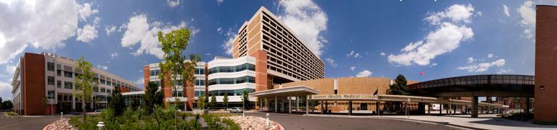 Denver Health Medical Center Rocky Mountain Regional Trauma Center 525 beds urban public safety net hospital 42% of Denver